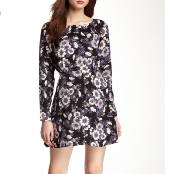 Free People Black Sunflower Parker Dress 2 NWT - Picture 8 of 8